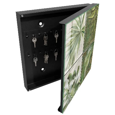 Armoire à clés décorative Carreaux végétaux