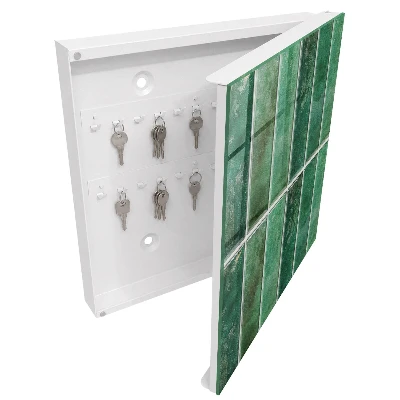 Armoire à clés design Motif vert