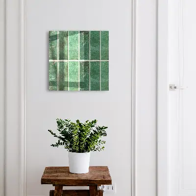 Armoire à clés design Motif vert