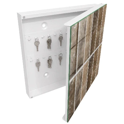 Armoire à clés design Carrelage chaud