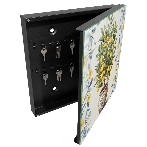 Armoire à clés décorative Citronnier