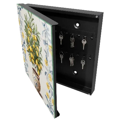 Armoire à clés décorative Citronnier