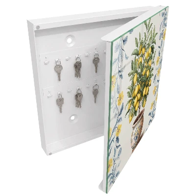 Armoire à clés décorative Citronnier