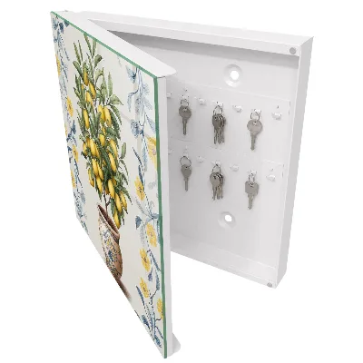 Armoire à clés décorative Citronnier