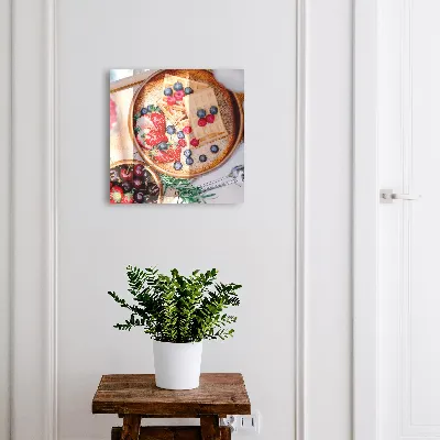 Armoire à clés décorative Petit-déjeuner aux fruits