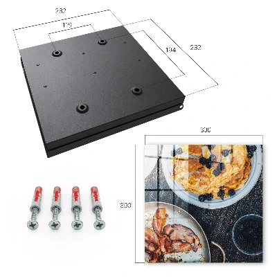 Armoire à clés décorative Petit-déjeuner fait maison