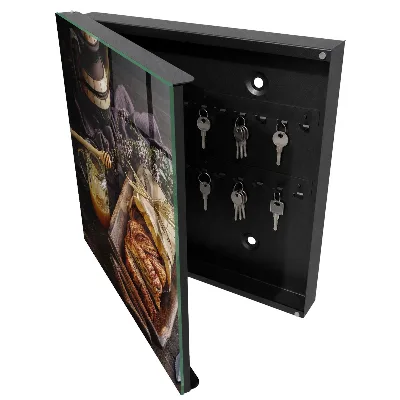 Armoire à clés décorative Chaleur du foyer