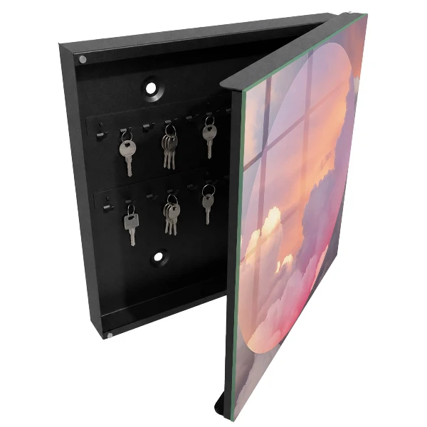 Armoire à clés décorative Nuages éthérés