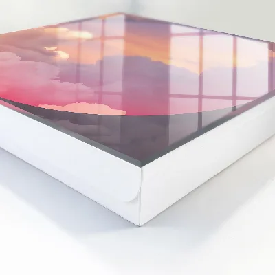Armoire à clés décorative Nuages ​​éthérés