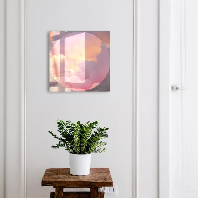 Armoire à clés décorative Nuages ​​éthérés