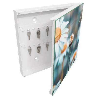 Armoire à clés design Légèreté florale
