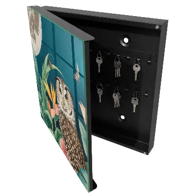 Armoire à clés design Paysage exotique