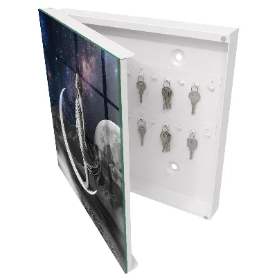 Armoire à clés décorative Fantaisie spatiale