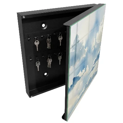 Armoire à clés décorative Nuages ​​dans le ciel