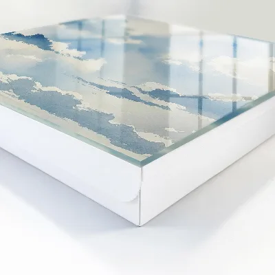 Armoire à clés décorative Nuages ​​dans le ciel