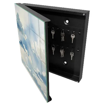 Armoire à clés décorative Nuages ​​dans le ciel