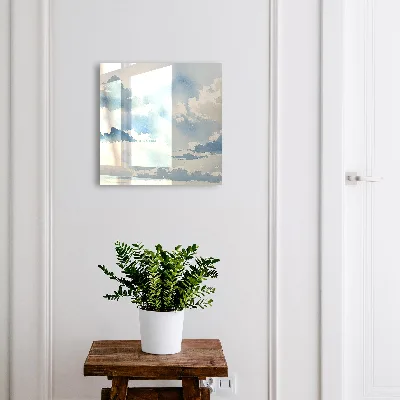 Armoire à clés décorative Nuages ​​dans le ciel