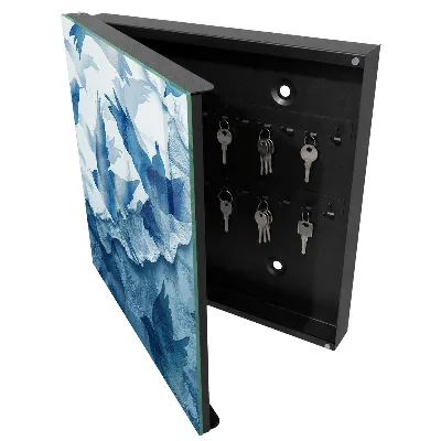 Armoire à clés design Oiseaux à l'aquarelle