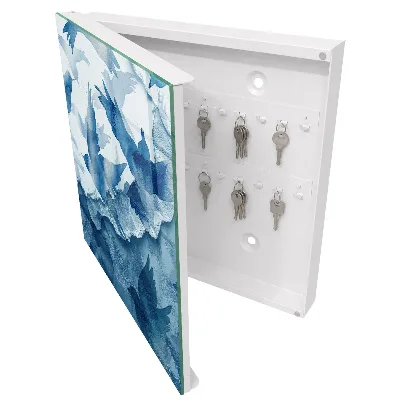 Armoire à clés design Oiseaux à l'aquarelle