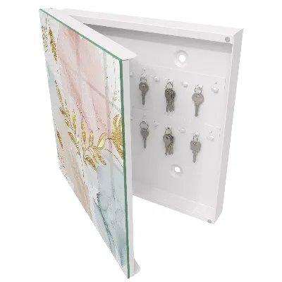 Armoire à clés design Charme pastel