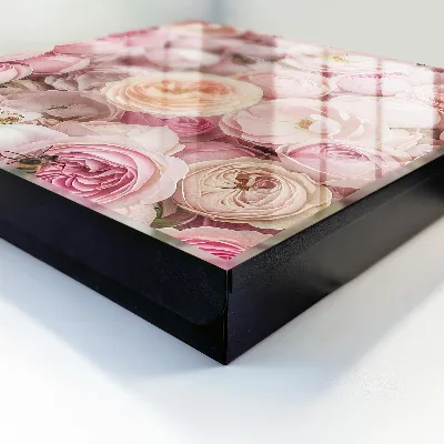 Armoire à clés décorative Rose charmante