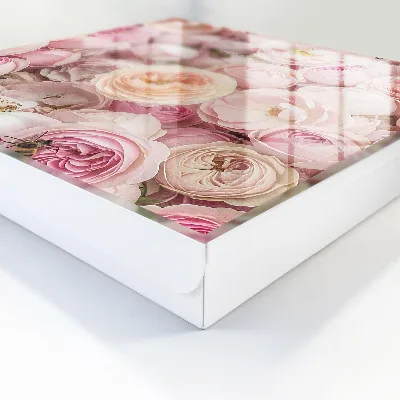 Armoire à clés décorative Rose charmante