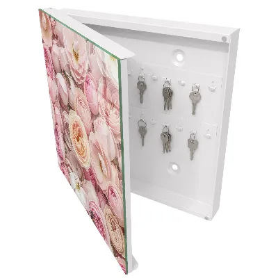 Armoire à clés décorative Rose charmante