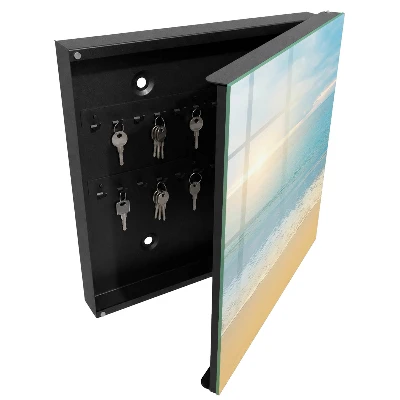 Armoire à clés décorative Paysage du matin