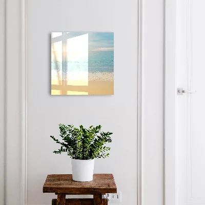 Armoire à clés décorative Paysage du matin
