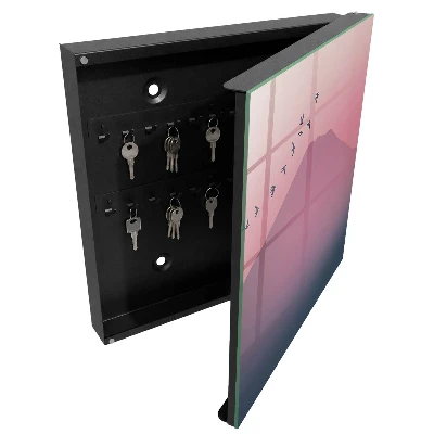 Armoire à clés design Nature paisible