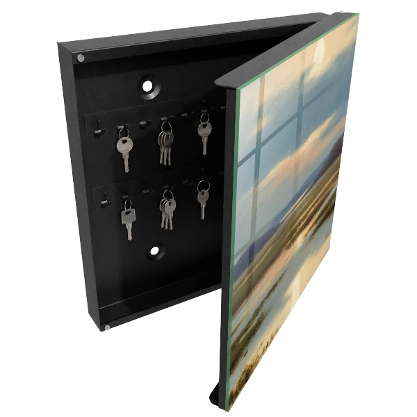 Armoire à clés design Paysage de paix