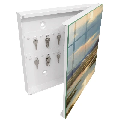 Armoire à clés design Paysage de paix