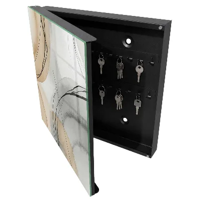 Armoire à clés décorative Élégance apaisante