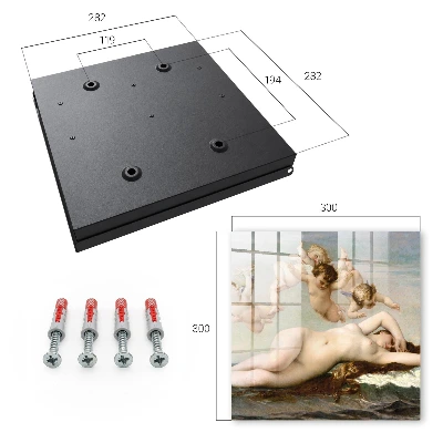 Armoire à clés design La Naissance de Vénus par Alexandre Cabanel