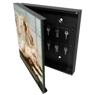 Armoire à clés design La Naissance de Vénus par Alexandre Cabanel