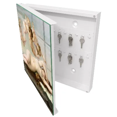 Armoire à clés design La Naissance de Vénus par Alexandre Cabanel