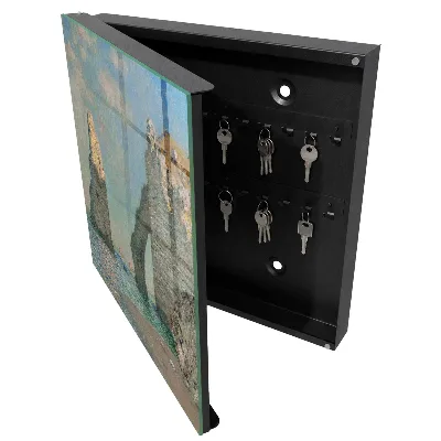Armoire à clés décorative Falaises maritimes