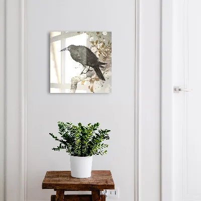 Armoire à clés design Corbeau noir