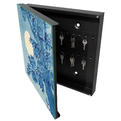 Armoire à clés décorative Nuit au clair de lune