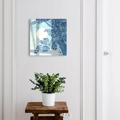 Armoire à clés décorative Nuit au clair de lune