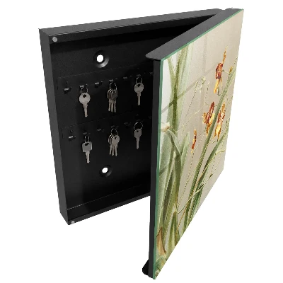 Armoire à clés décorative Fleurs grimpantes