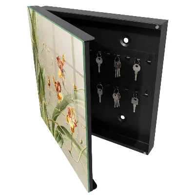 Armoire à clés décorative Fleurs grimpantes