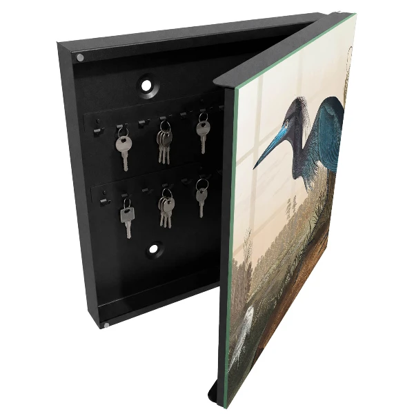 Armoire à clés design Oiseau exotique