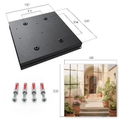 Armoire à clés design Jardin rustique