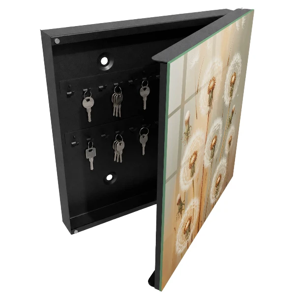 Armoire à clés design La beauté des pissenlits