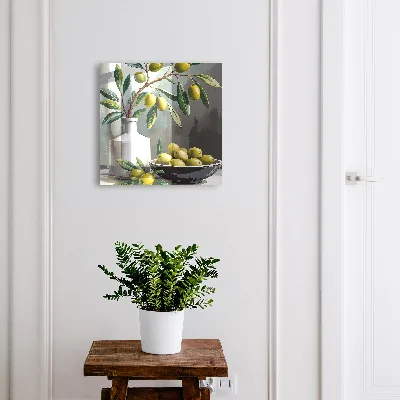 Armoire à clés décorative Olive verte
