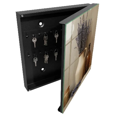 Armoire à clés décorative Vase lavande