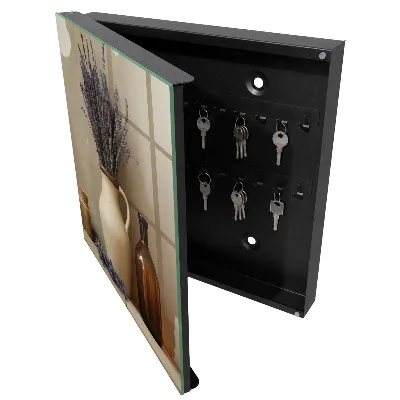 Armoire à clés décorative Vase lavande