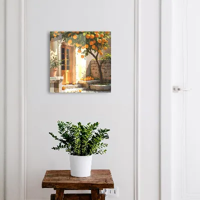 Boîte à clés murale décorative Jardin des orangers