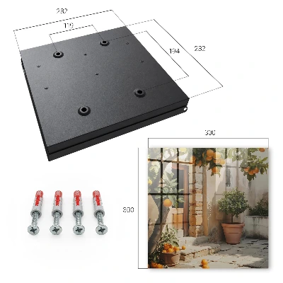 Armoire à clés design Jardin des orangers